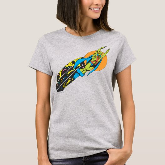 火星のマンハンターが飛行する Tシャツ (正面)