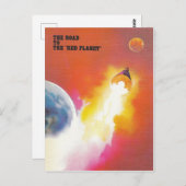 火星のミッションポストカード ポストカード (正面/裏面)