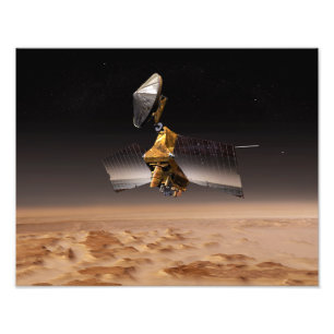火星の下検分の人工衛星2 フォトプリント