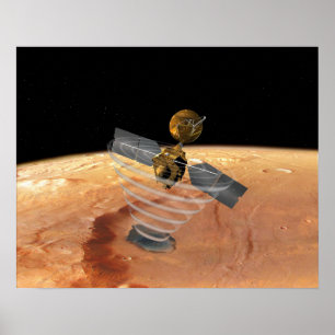 火星の下検分の人工衛星3 ポスター