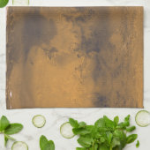 火星の世界地図レッドプラネット キッチンタオル (折り畳み)