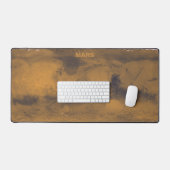 火星の世界地図レッドプラネット デスクマット (キーボード&マウス)