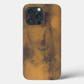 火星の世界地図レッドプラネット Case-Mate iPhoneケース (裏面)