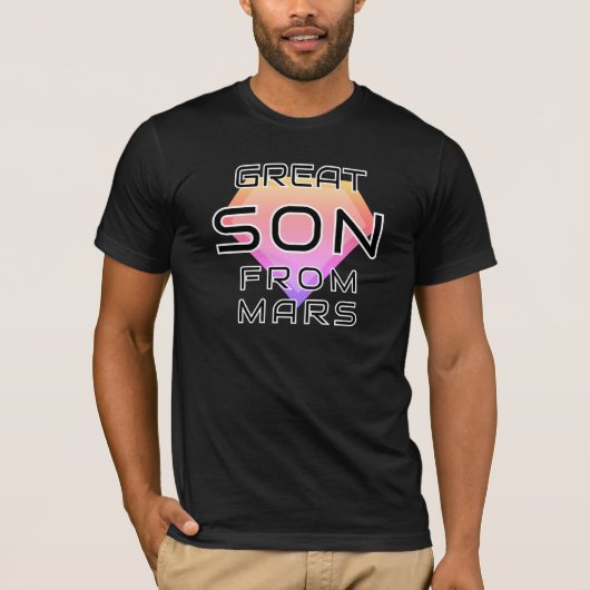 火星の偉大な息子 Tシャツ (正面)