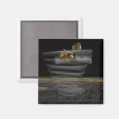 火星の偵察衛星のレーダーアットワーク マグネット (正面/裏面)