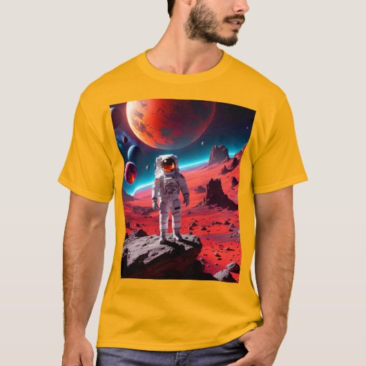 火星の入植者2 Tシャツ (正面)