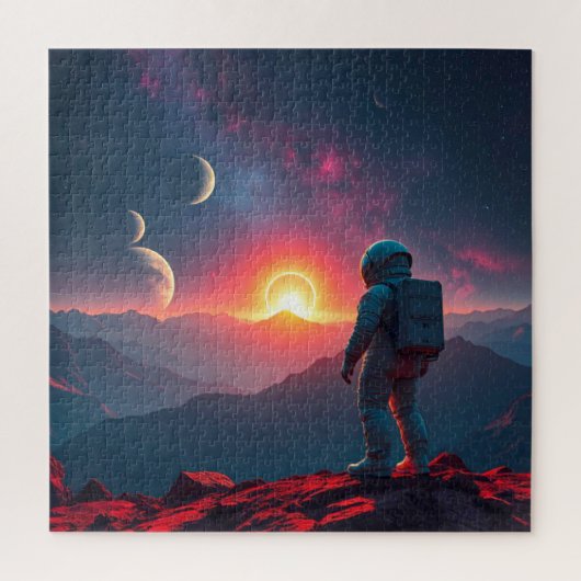 火星の入植者3 ジグソーパズル (縦)