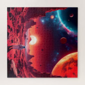 火星の入植者 ジグソーパズル (横)