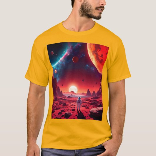 火星の入植者 Tシャツ (正面)