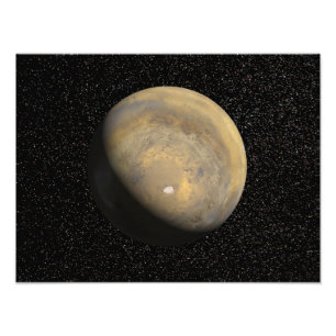 火星の全体的な眺め フォトプリント