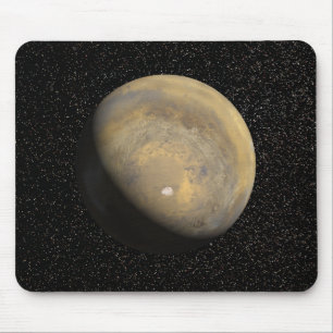 火星の全体的な眺め マウスパッド