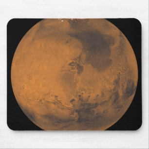 火星の全体的な色眺め マウスパッド
