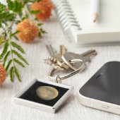 火星の全体表示 キーホルダー (側面)