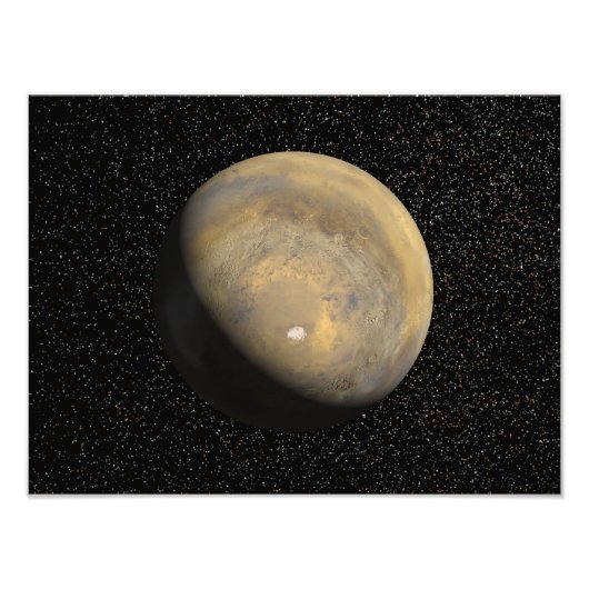 火星の全体表示 フォトプリント            (正面)