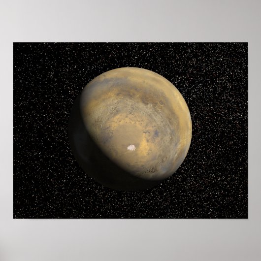 火星の全体表示 ポスター (正面)