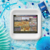 火星の動物生活 ペーパープレート (パーティー)