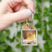 火星の南極氷冠 キーホルダー (手)