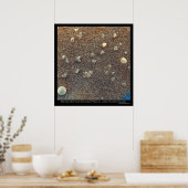 火星の土壌の顕微鏡的見解 ポスター (キッチン)