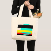 火星の夕日 ラージトートバッグ (正面(商品))