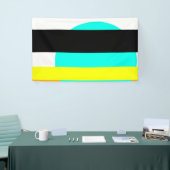 火星の夕日 横断幕 (トレードショー)