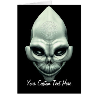 火星の外国の地球大気圏外の宇宙のスカル