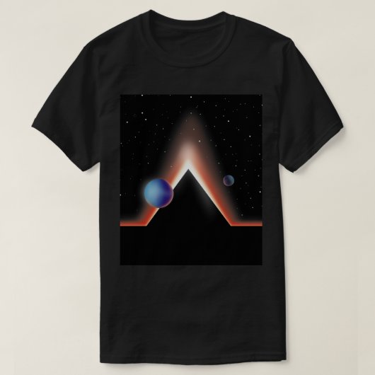 火星の平原 Tシャツ (デザイン正面)
