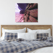 火星の建物の壁 キャンバスプリント (インサイチュ (寝室))