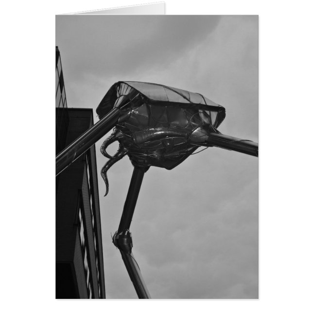 火星の彫刻カード (正面)