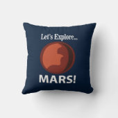 火星の探索火星 クッション (裏面)
