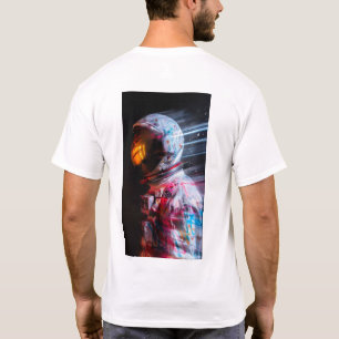 火星の探索 – 宇宙飛行士ぼやけの動きTシャツ Tシャツ