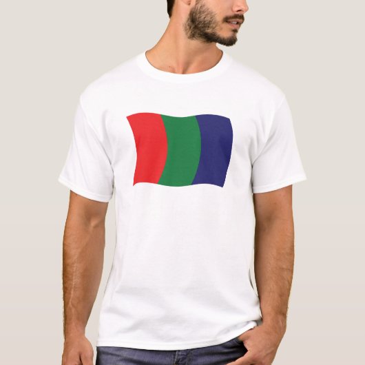 火星の旗Tシャツ Tシャツ (正面)