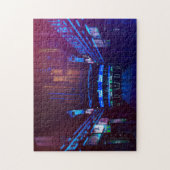 火星の未来派のサイバーパンク都市 ジグソーパズル (縦)