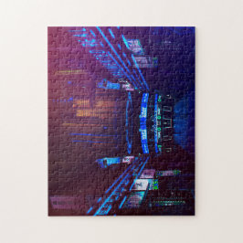 火星の未来派のサイバーパンク都市 ジグソーパズル