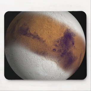 火星の模倣された眺め マウスパッド
