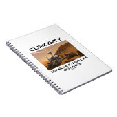 火星の生活を探す好奇心(火星ローバー) ノートブック (右側)