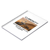 火星の生活を探す好奇心(火星ローバー) ノートブック (左側)