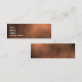 火星の砂嵐 スキニー名刺 (正面/裏面)