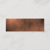 火星の砂嵐 スキニー名刺 (裏面)