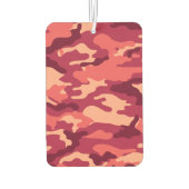 火星の砂漠の迷彩柄/迷彩の眩しいパターン カーエアーフレッシュナー (裏面)