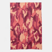 火星の砂漠の迷彩柄/迷彩の眩しいパターン キッチンタオル (縦)