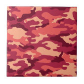 火星の砂漠の迷彩柄/迷彩の眩しいパターン タイル (正面)