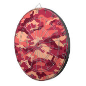 火星の砂漠の迷彩柄/迷彩の眩しいパターン ダーツボード (正面右)