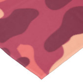 火星の砂漠の迷彩柄/迷彩の眩しいパターン テーブルクロス (アングル)