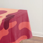 火星の砂漠の迷彩柄/迷彩の眩しいパターン テーブルクロス (インサイチュ)