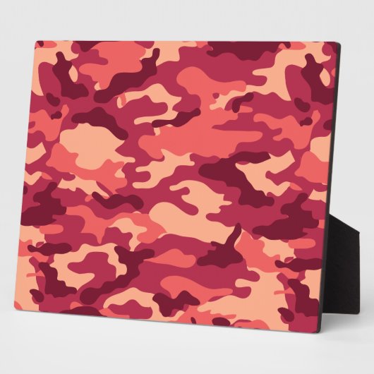 火星の砂漠の迷彩柄/迷彩の眩しいパターン フォトプラーク (側面)