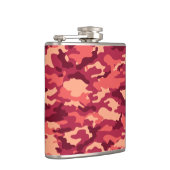 火星の砂漠の迷彩柄/迷彩の眩しいパターン フラスク (右)