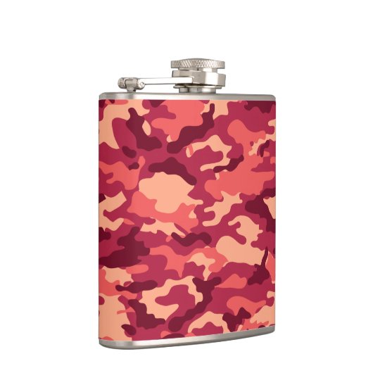 火星の砂漠の迷彩柄/迷彩の眩しいパターン フラスク (右)