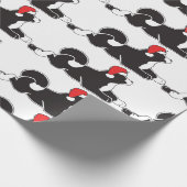 火星の秋田のクリスマスの包装紙 ラッピングペーパー (角)