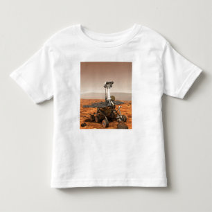 火星の粗紡機の芸術家の演出 トドラーTシャツ