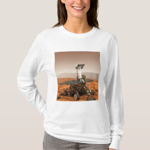 火星の粗紡機の芸術家の演出 Tシャツ